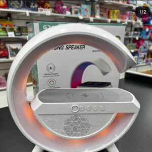 Lámpara Altavoz Bluetooth con Carga Inalámbrica
